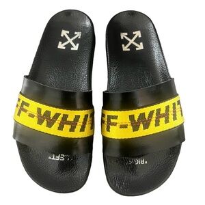 2020 Off-White 'Black Yellow' slides